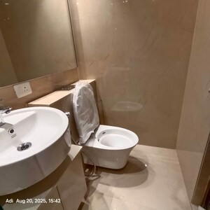 Bathroom in 1 BHK Apartment at Hiranandani Highland, Powai – for Rent
