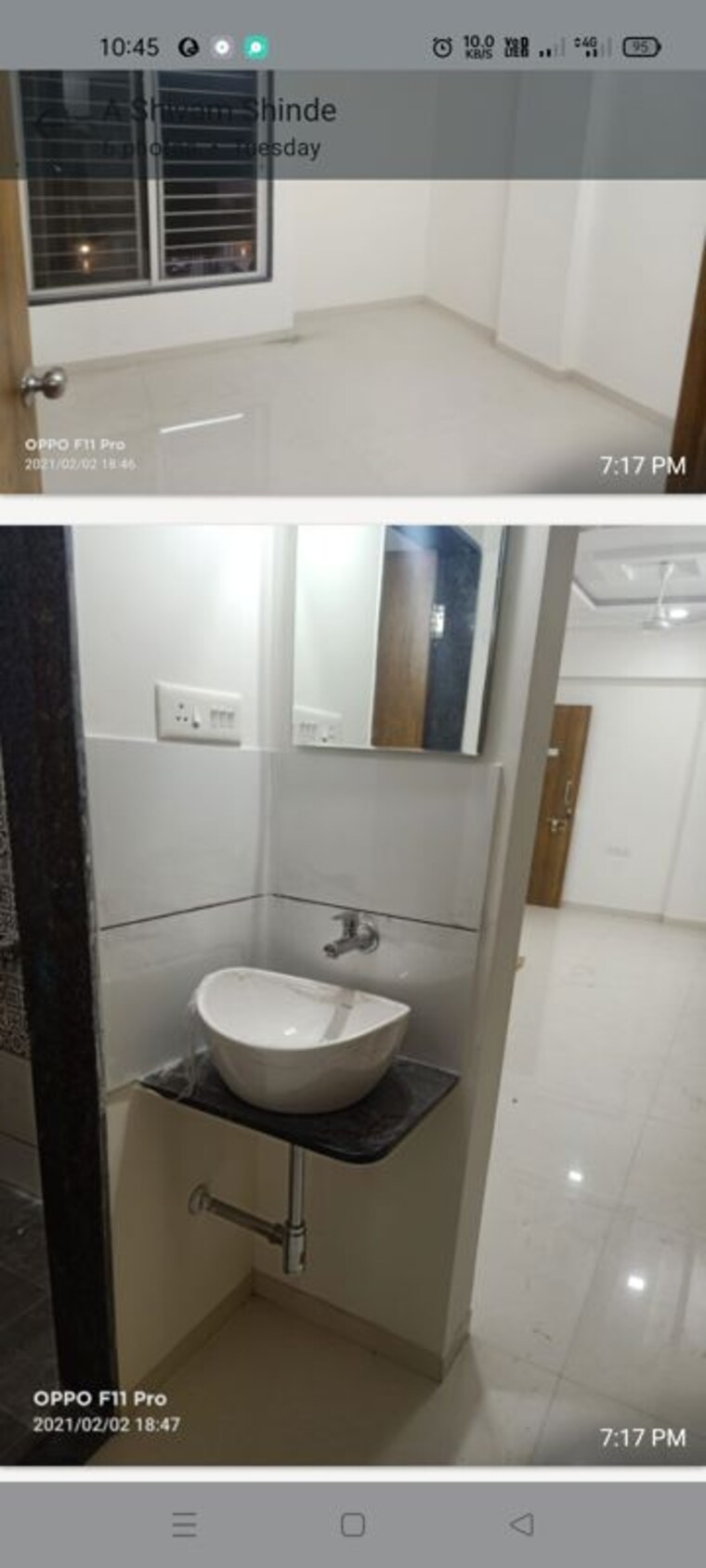 Bathroom, shriram-kanhaiya-majesty 2 Bedroom 720 Sq.Ft. Apartment In Baner Pune 10233350