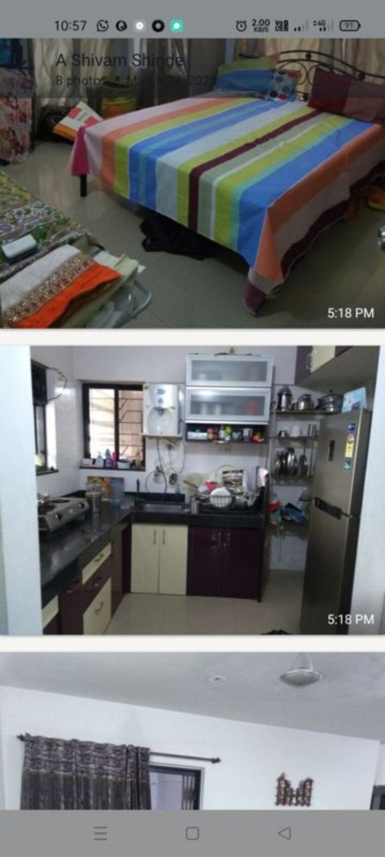 Kitchen, phadnis-sahil-saga 2 Bedroom 950 Sq.Ft. Apartment In Baner Pune 10233377