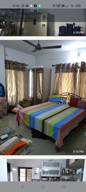 Bedroom in 2 BHK Apartment at Phadnis Sahil Saga, Baner – for Rent