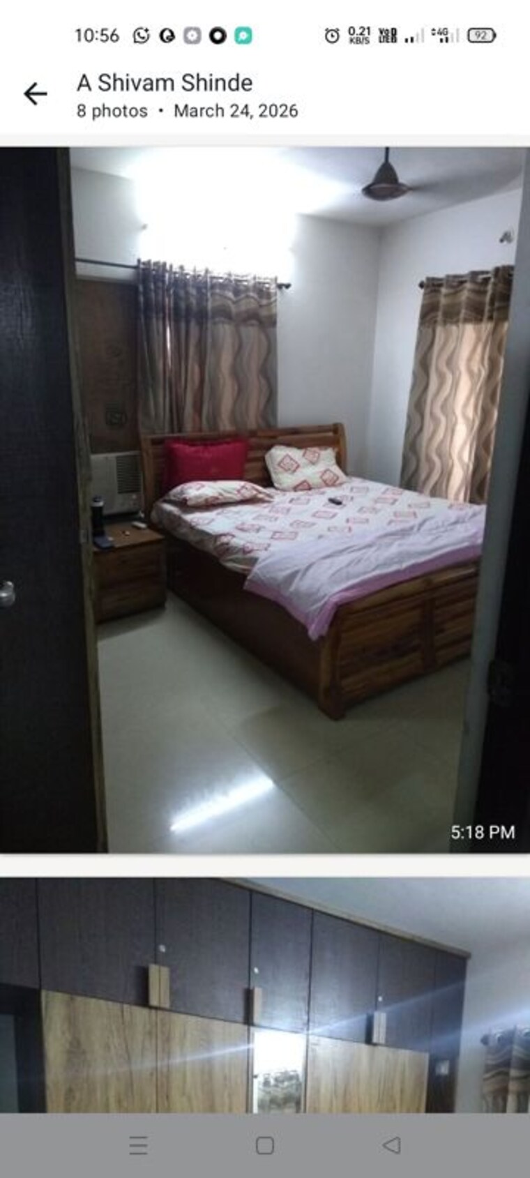 Bedroom, phadnis-sahil-saga 2 Bedroom 950 Sq.Ft. Apartment In Baner Pune 10233377