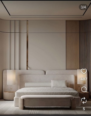 Bedroom in 4 BHK Builder Floor at Greater Kailash ii – for Sale