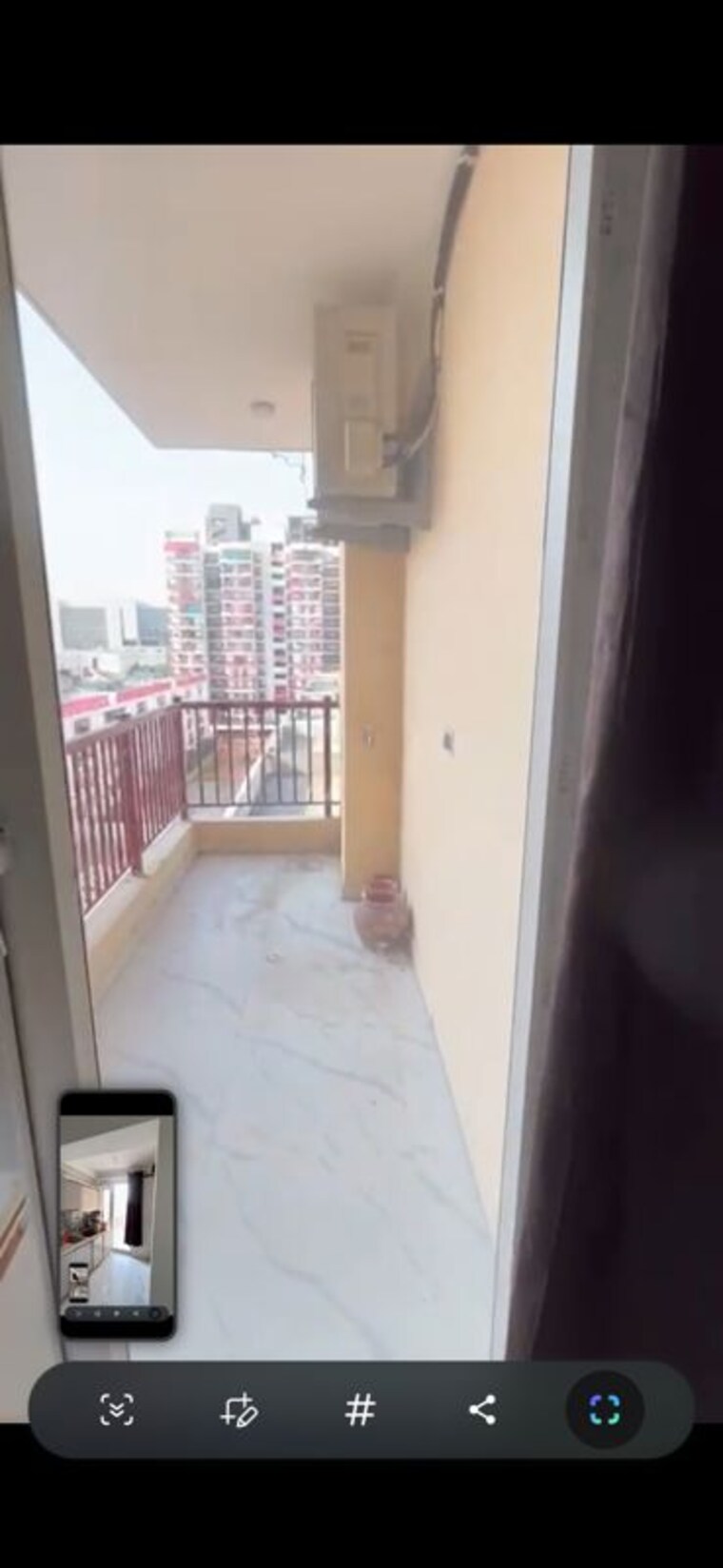 Balcony, emerald-anmol 4 Bedroom 3150 Sq.Ft. Apartment In Sector 88 Faridabad 10233423