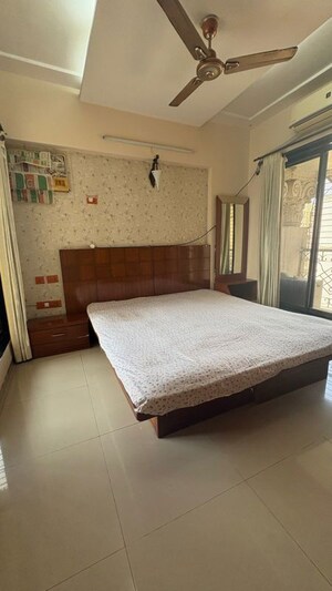Bedroom in 2 BHK Apartment at Patel Heritage, Kharghar – for Rent