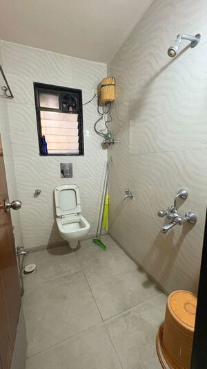 Bathroom in 2 BHK Apartment at Patel Heritage, Kharghar – for Rent