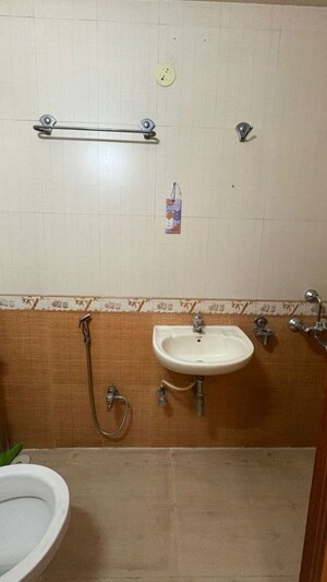 Bathroom in 2 BHK Apartment at Patel Heritage, Kharghar – for Rent