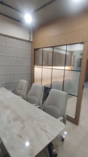 Bathroom in  Office Space at Goyal Titanium Business Park, Makarba – for Rent