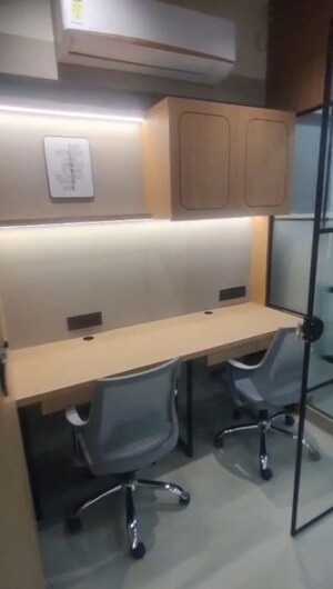 Team Area in  Office Space at Goyal Titanium Business Park, Makarba – for Rent