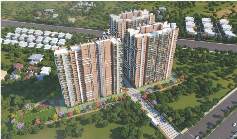 Exterior View, poulomi-avante 3 Bedroom 1840 Sq.Ft. Apartment In Kokapet Hyderabad 10233418