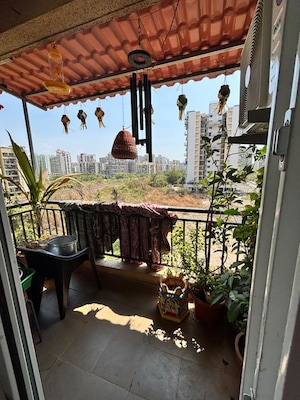 Balcony in 2 BHK Apartment at JHV Hira Laxmi Heights, Ulwe Sector 9 – for Sale