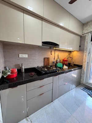 Kitchen in 2 BHK Apartment at JHV Hira Laxmi Heights, Ulwe Sector 9 – for Sale
