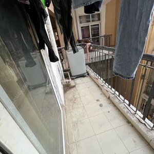 Balcony in 2.5 BHK Apartment at Amrapali Zodiac, Sector 120 – for Rent