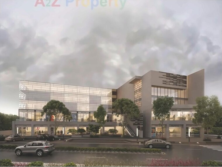Exterior View, thaltej Commercial Office Space 2500 Sq.Ft. In Thaltej Ahmedabad 10233479