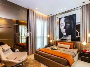 Master Bedroom in 4 BHK Apartment at K Raheja Vivarea, Mahalaxmi – for Rent