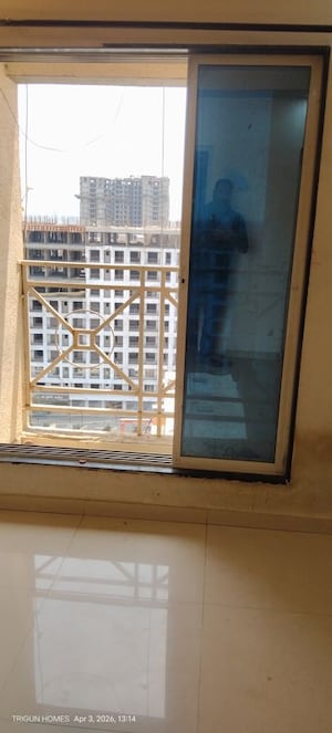 Balcony in 1 BHK Apartment at Nalasopara West – for Rent