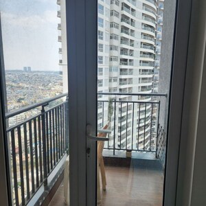 Balcony in 3 BHK Apartment at SNN Clermont, Hebbal – for Rent