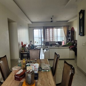 Living Room in 3 BHK Apartment at SNN Clermont, Hebbal – for Rent