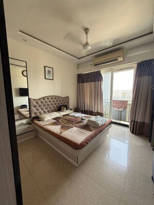 Bedroom in 3 BHK Apartment at Sheth Vasant Lawns, Laxmi Nagar – for Rent