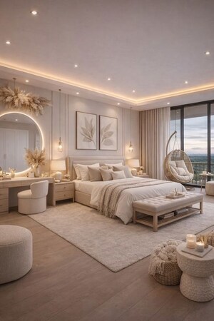 Living Room in 4 BHK Villa at Vijay Nagar – for Sale