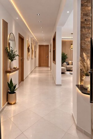 Building Lobby in 4 BHK Villa at Vijay Nagar – for Sale