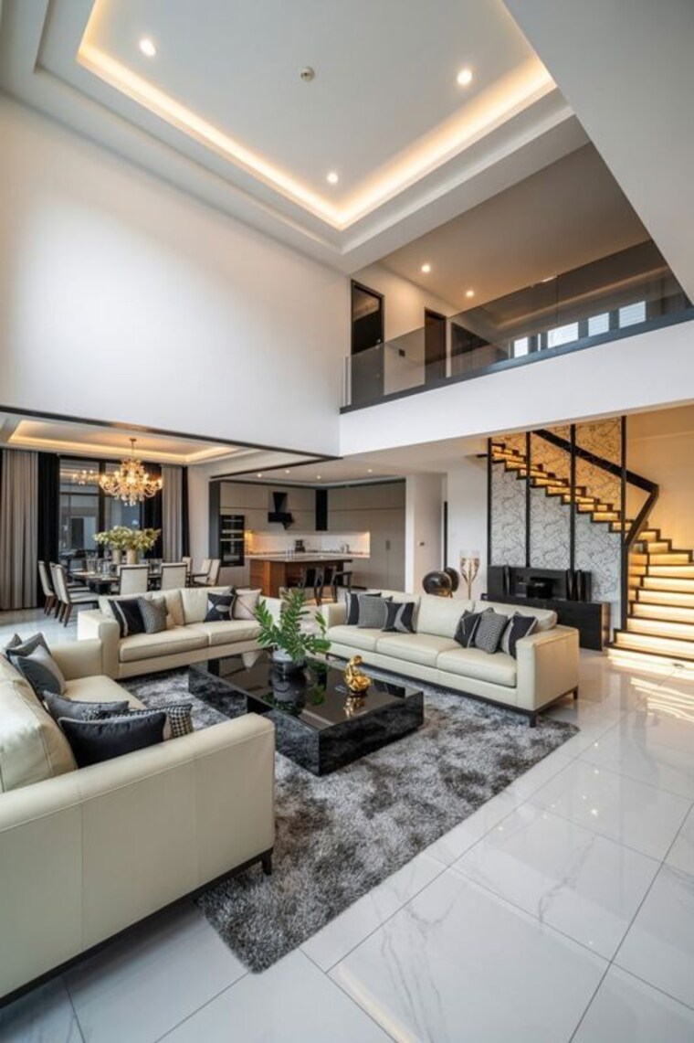 Living Room, vijay nagar 4 Bedroom 1200 Sq.Ft. Villa In Vijay Nagar Hassan 10233517