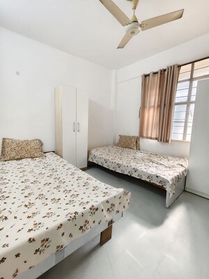 Bedroom in 1 BHK Independent House at Friends Enclave Plots, Mundhwa Road – for Rent