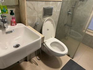 Bathroom in 2 BHK Apartment at Seawoods – for Sale