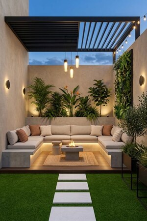 Balcony in 4 BHK Villa at Vijay Nagar – for Sale