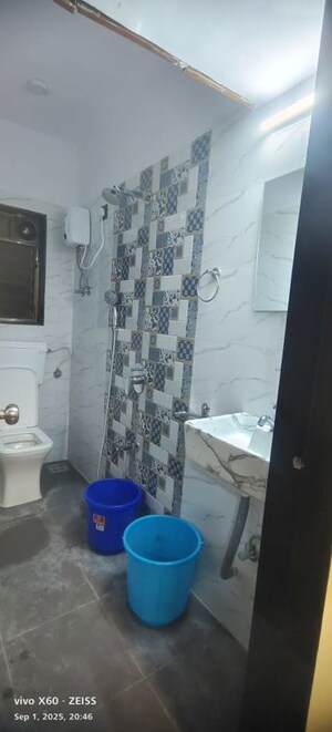 Bathroom in 1 BHK Apartment at Dheeraj Darshan, Jogeshwari East – for Rent