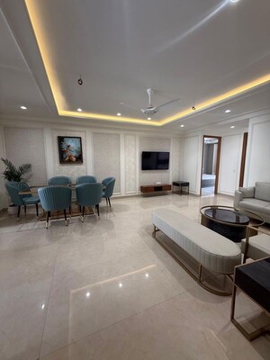 Living Room in 3 BHK Apartment at Nagla Road – for Sale