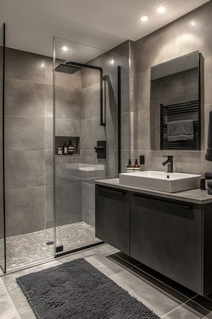 Attached Bathroom in 3 BHK Villa at Vijay Nagar – for Sale