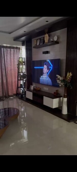 Living Room in 3 BHK Apartment at Hadapsar – for Rent