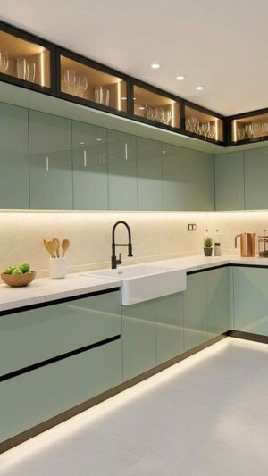 Kitchen in 2 BHK Villa at Vijay Nagar – for Sale