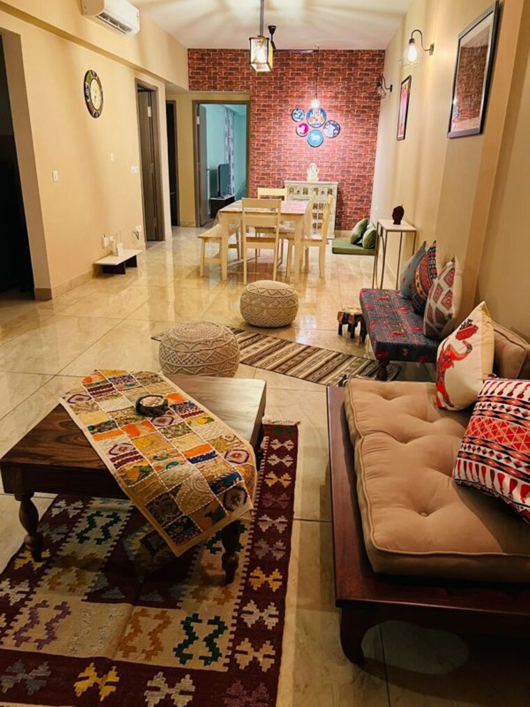 Living Room, emaar-palm-premier 3 Bedroom 2000 Sq.Ft. Apartment In Sector 77 Gurgaon 10233717