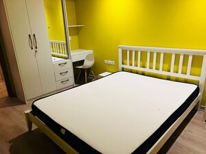 Master Bedroom in 3 BHK Apartment at Emaar Palm Premier, Sector 77 – for Rent