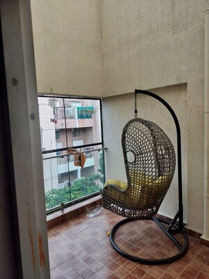 Bathroom in 2 BHK Apartment at Prime Plus Phase I, Pimple Saudagar – for Rent