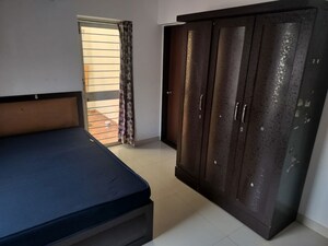 Bedroom in 2 BHK Apartment at Prime Plus Phase I, Pimple Saudagar – for Rent