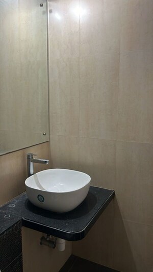 Bathroom in 2 BHK Apartment at Divine Aspen Garden, Goregaon East – for Rent