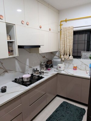 Kitchen in 3 BHK Apartment at Praneeth APR Pranav Townsquare, Bachupally – for Rent