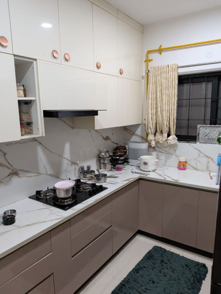 Kitchen, praneeth-apr-pranav-townsquare 3 Bedroom 1554 Sq.Ft. Apartment In Bachupally Hyderabad 10233656