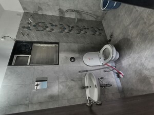 Bathroom in 2 BHK Apartment at Vilas Javdekar Yashone Hinjawadi Phase 1, Hinjewadi – for Rent