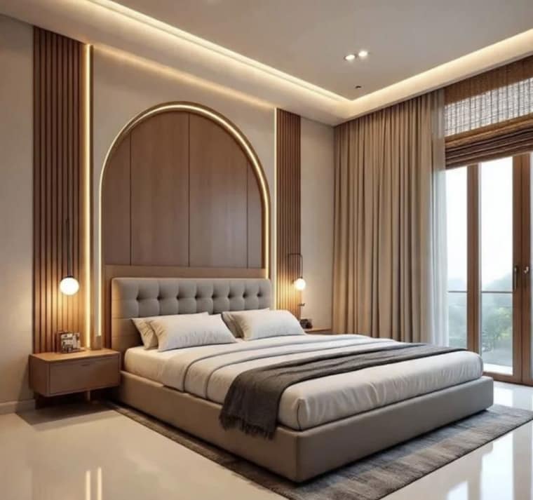 Bedroom, vijay nagar 3 Bedroom 1100 Sq.Ft. Villa In Vijay Nagar Hassan 10233743