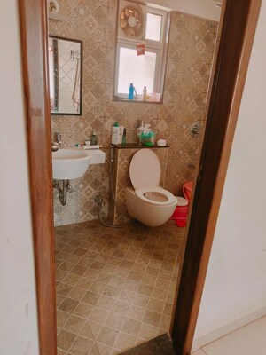 Bathroom in 2 BHK Apartment at Megapolis Symphony, Hinjewadi – for Rent
