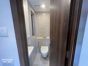 Bathroom in 1 BHK Apartment at Hiranandani Regent Hill, Powai – for Rent