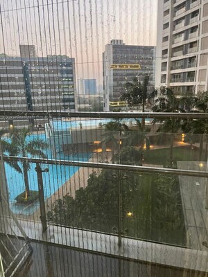 Balcony in 2 BHK Apartment at Lodha Fiorenza, Goregaon East – for Rent