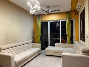 Living Room in 2 BHK Apartment at Lodha Fiorenza, Goregaon East – for Rent
