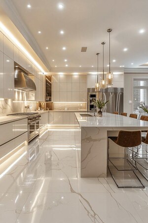 Kitchen in 2.5 BHK Villa at Vijay Nagar – for Sale