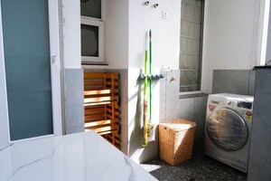 Balcony in 3 BHK Apartment at Malwa Escon Primera, International Airport Road – for Rent