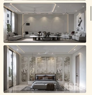 Floor Plan in 3 BHK Builder Floor at Sector 82 – for Sale