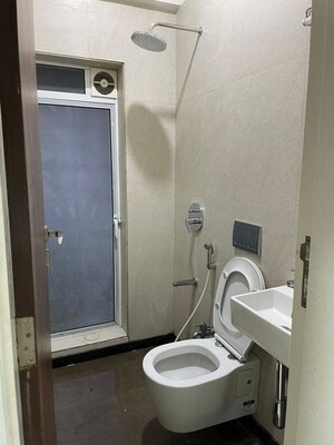 Bathroom in 2 BHK Apartment at Tridhaatu Aum, Chembur – for Rent